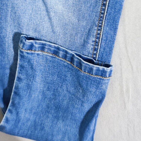 Indigo Rein Jeans women's junior size 13/30  denim blue ankle skinny high rise - Picture 8 of 14